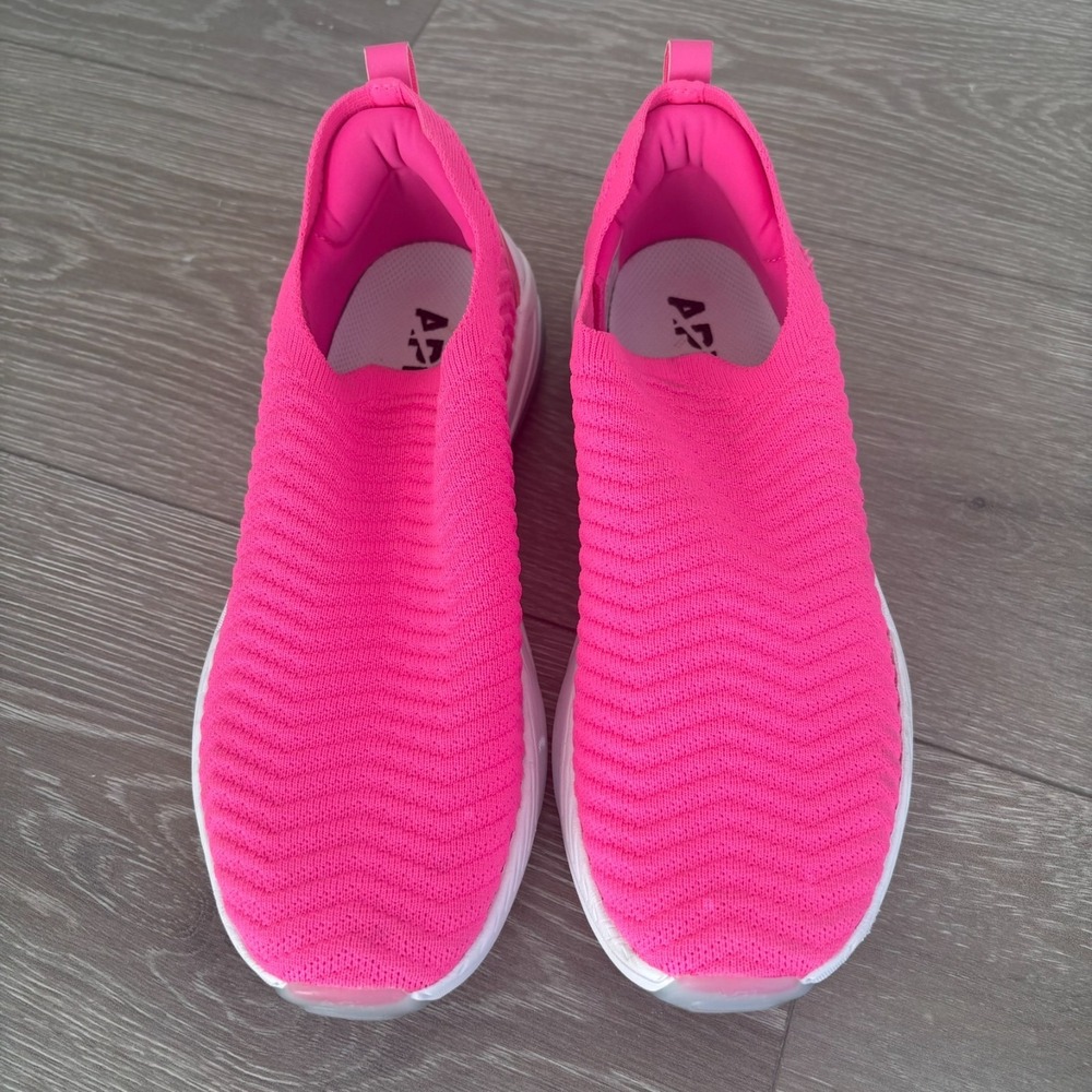 APL Womens Pink Techloom Traveler low top Sneakers Size 7.5 $280 retail